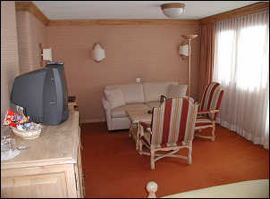 Junior Suite living area