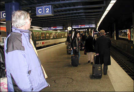 Zurich Airport train station